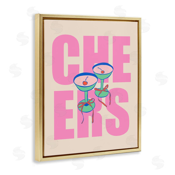 Stupell Industries House Of Lulu | Cheers Martinis & Bows