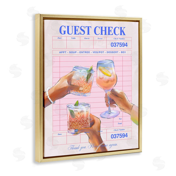 Stupell Industries House Of Lulu | Cheers Over Guest Check