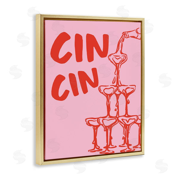 Stupell Industries House Of Lulu | Cin Cin Champagne Tower