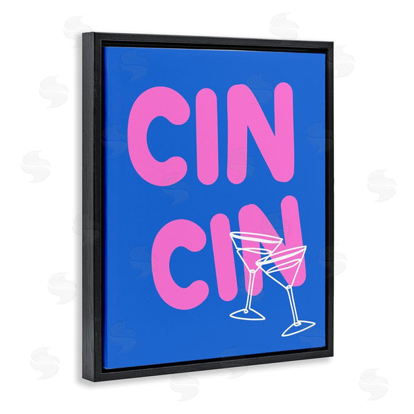 Stupell Industries House Of Lulu | Cin Cin Cheers Glasses Wall Art