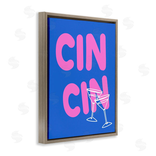 Stupell Industries House Of Lulu | Cin Cin Cheers Glasses Wall Art