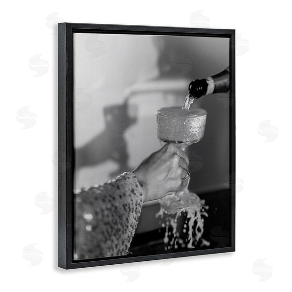 Stupell Industries House Of Lulu | Classy Champagne Pour Splash Wall Art
