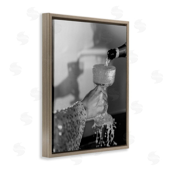Stupell Industries House Of Lulu | Classy Champagne Pour Splash Wall Art