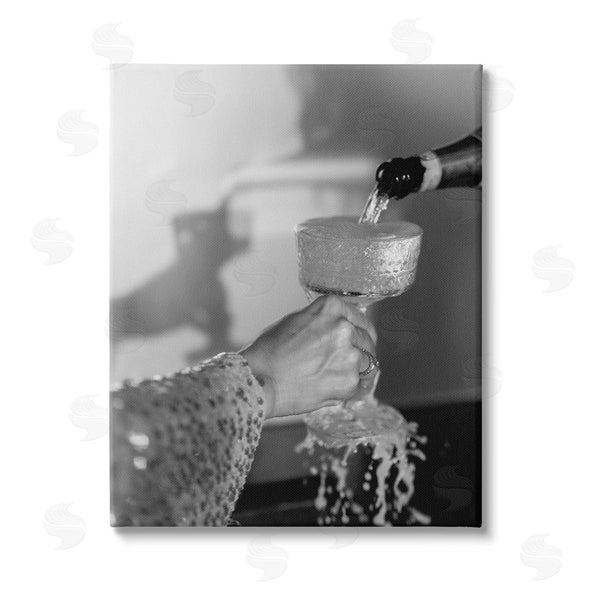 stupell industries House of Lulu | Classy Champagne Pour Splash Wall Art