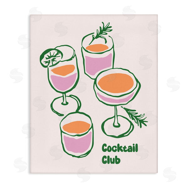 stupell industries House of Lulu | Cocktail Club Glasses