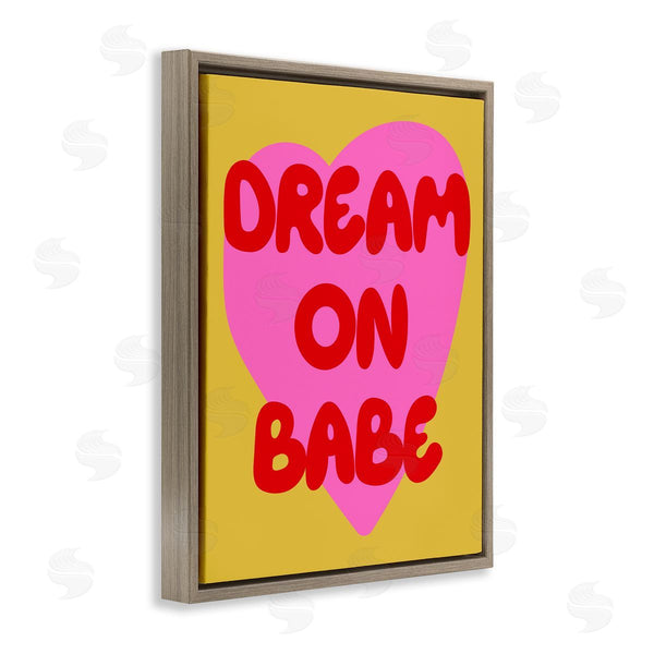 Stupell Industries House Of Lulu | Dream On Babe On Yellow