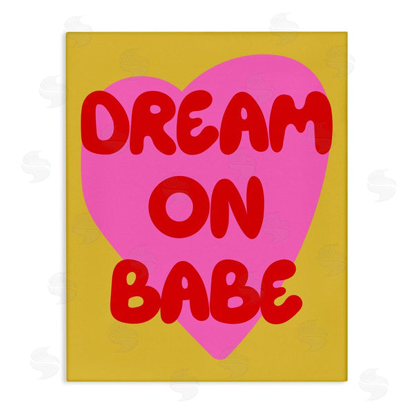 stupell industries House of Lulu | Dream On Babe on Yellow