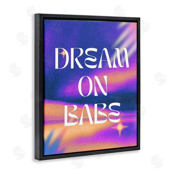 Stupell Industries House Of Lulu | Dream On Babe Purple Wall Art