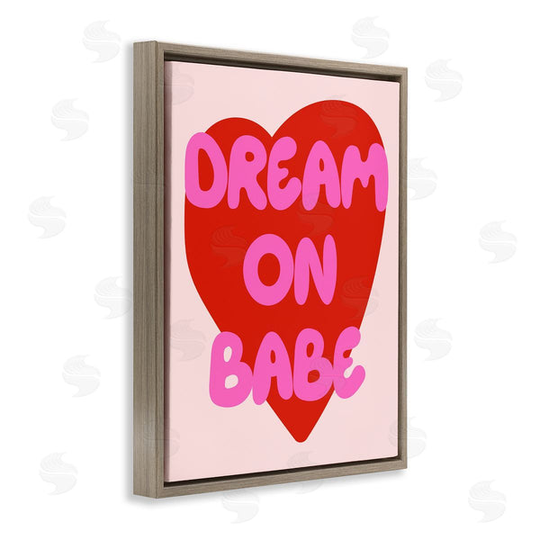 Stupell Industries House Of Lulu | Dream On Babe Red Heart
