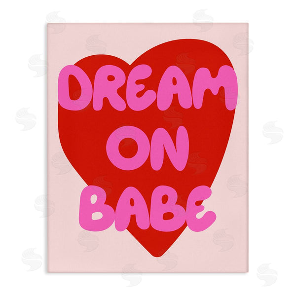 stupell industries House of Lulu | Dream On Babe Red Heart