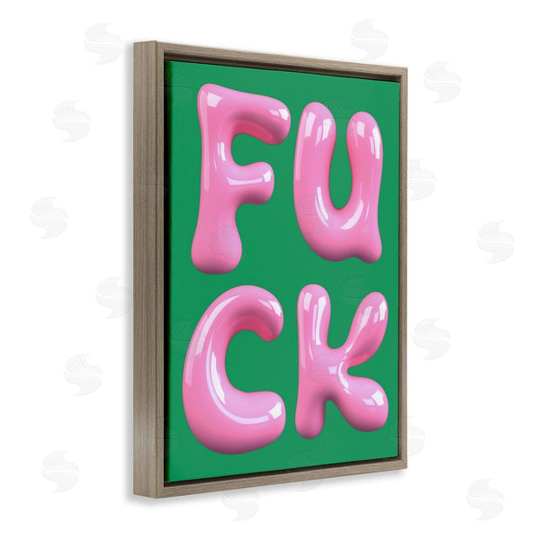 Stupell Industries House Of Lulu | F*ck Abstract Letters Wall Art