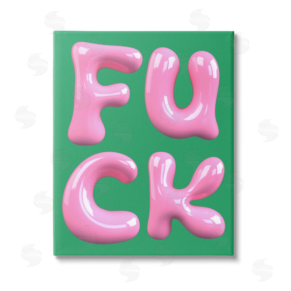 stupell industries House of Lulu | F*ck Abstract Letters Wall Art