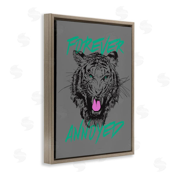 Stupell Industries House Of Lulu | Forever Annoyed Tiger Wall Art