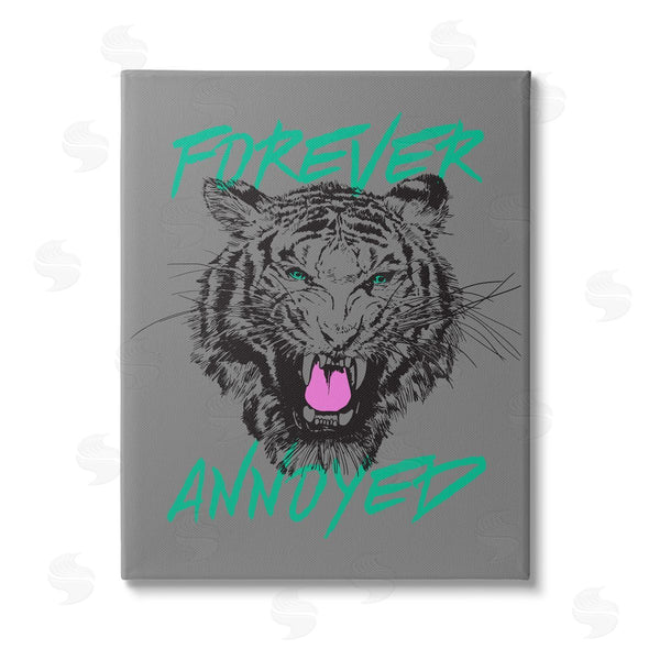 stupell industries House of Lulu | Forever Annoyed Tiger Wall Art