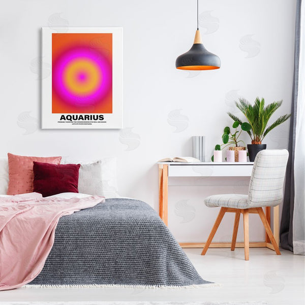 Stupell Industries House Of Lulu | Funny Aquarius Astrology Wall Art