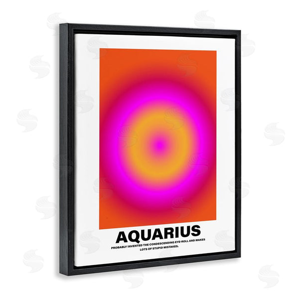 Stupell Industries House Of Lulu | Funny Aquarius Astrology Wall Art