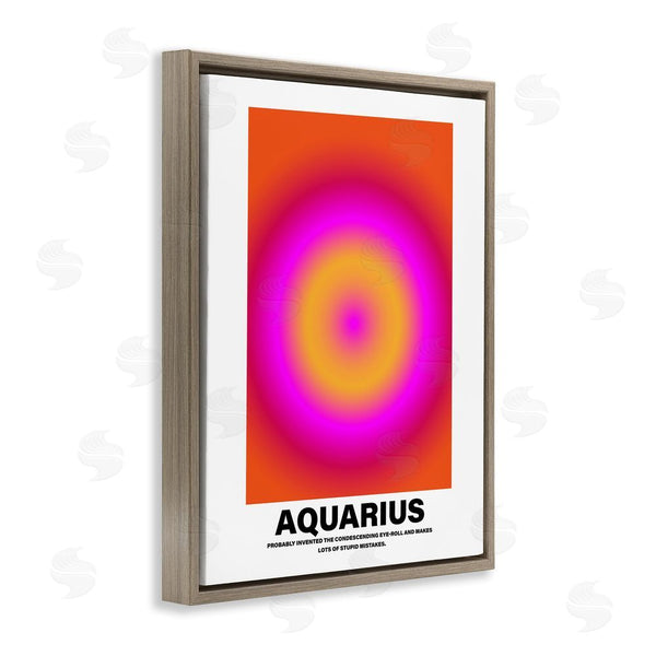 Stupell Industries House Of Lulu | Funny Aquarius Astrology Wall Art