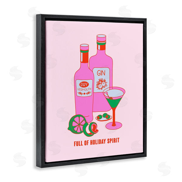 Stupell Industries House Of Lulu | Funny Holiday Spirit Drinks Wall Art
