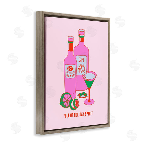 Stupell Industries House Of Lulu | Funny Holiday Spirit Drinks Wall Art