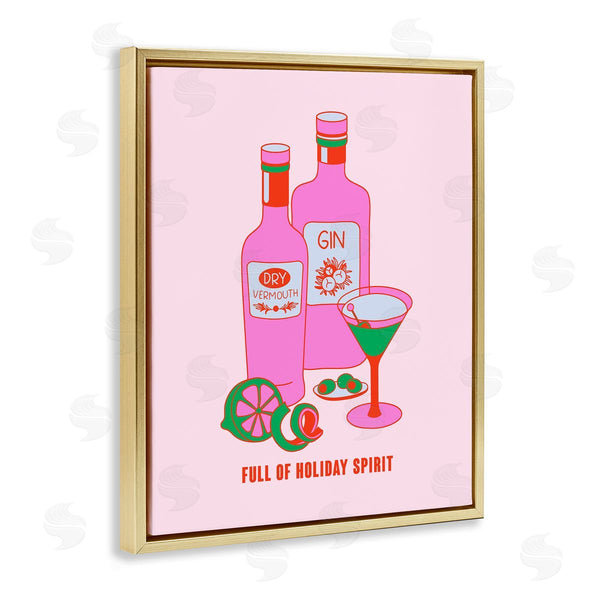 Stupell Industries House Of Lulu | Funny Holiday Spirit Drinks Wall Art