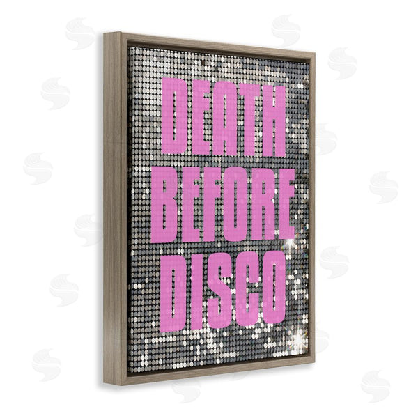 Stupell Industries House Of Lulu | Glam Death Before Disco Wall Art