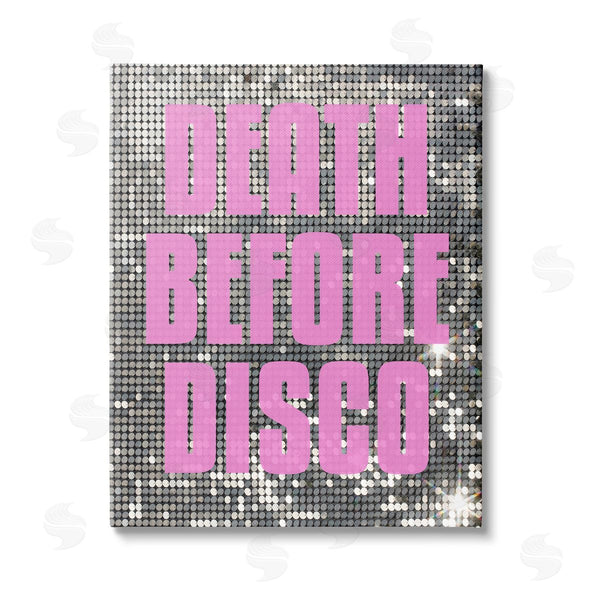 stupell industries House of Lulu | Glam Death Before Disco Wall Art