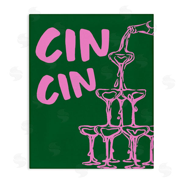 stupell industries House of Lulu | Green & Pink Cin Cin
