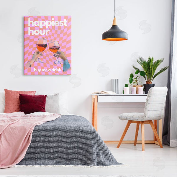 Stupell Industries House Of Lulu | Groovy Happiest Hour Wall Art