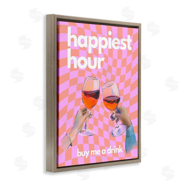 Stupell Industries House Of Lulu | Groovy Happiest Hour Wall Art