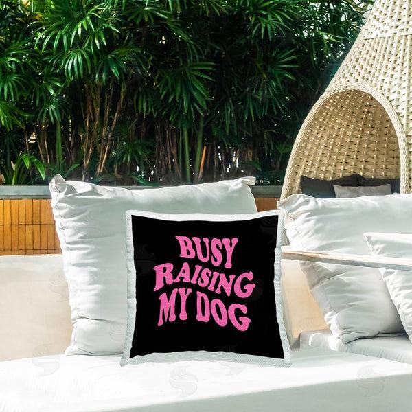 Stupell Industries House Of Lulu | Groovy Pet Dog Mom Printed Throw Pillow