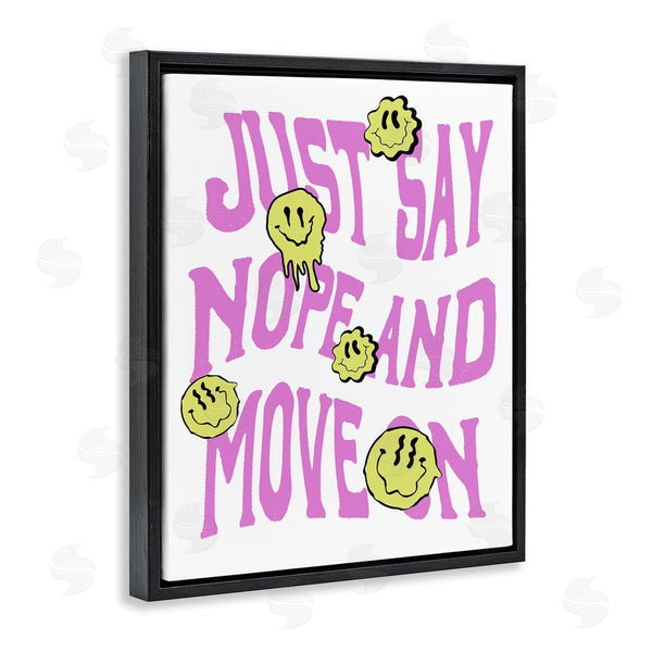 Stupell Industries House Of Lulu | Just Say Nope Phrase Wall Art