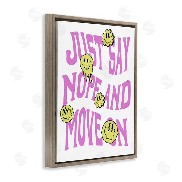 Stupell Industries House Of Lulu | Just Say Nope Phrase Wall Art