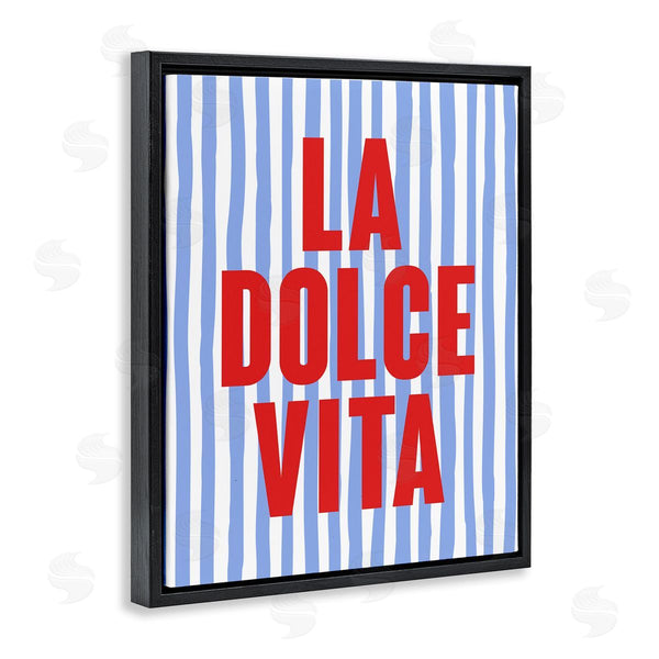 Stupell Industries House Of Lulu | La Dolce Vita On Blue Wall Art