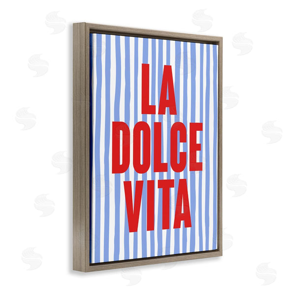 Stupell Industries House Of Lulu | La Dolce Vita On Blue Wall Art