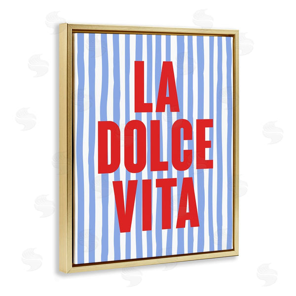 Stupell Industries House Of Lulu | La Dolce Vita On Blue Wall Art
