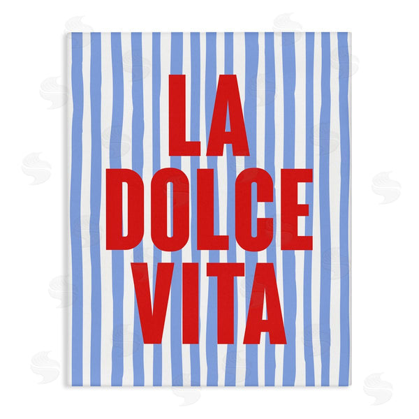 stupell industries House of Lulu | La Dolce Vita on Blue Wall Art