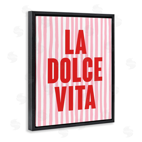 Stupell Industries House Of Lulu | La Dolce Vita Red Wall Art