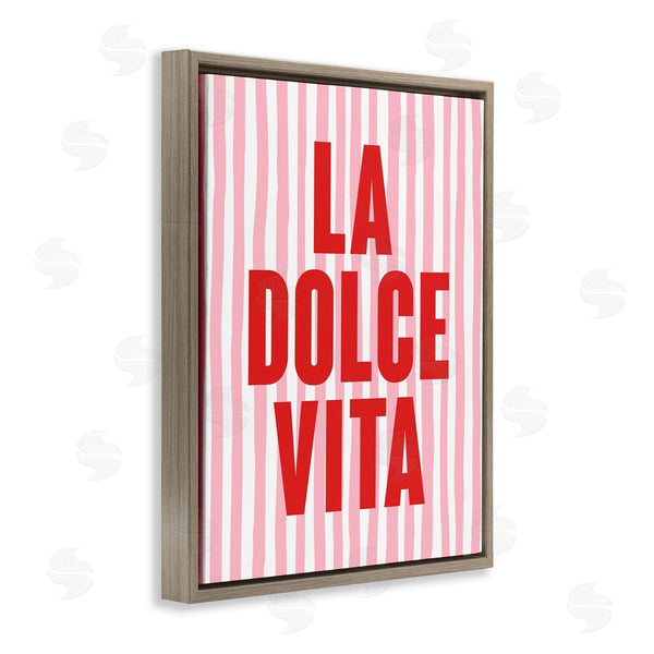 Stupell Industries House Of Lulu | La Dolce Vita Red Wall Art