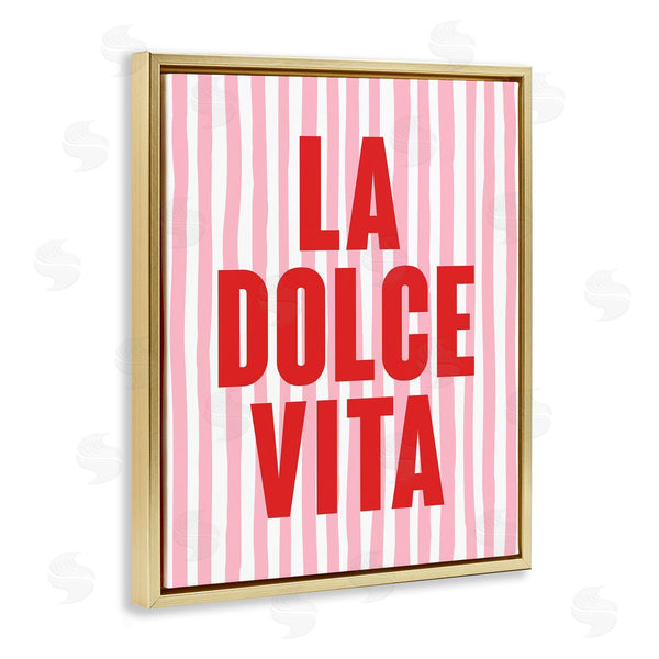 Stupell Industries House Of Lulu | La Dolce Vita Red Wall Art
