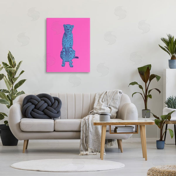 Stupell Industries House Of Lulu | Leopard On Vivid Pink Wall Art