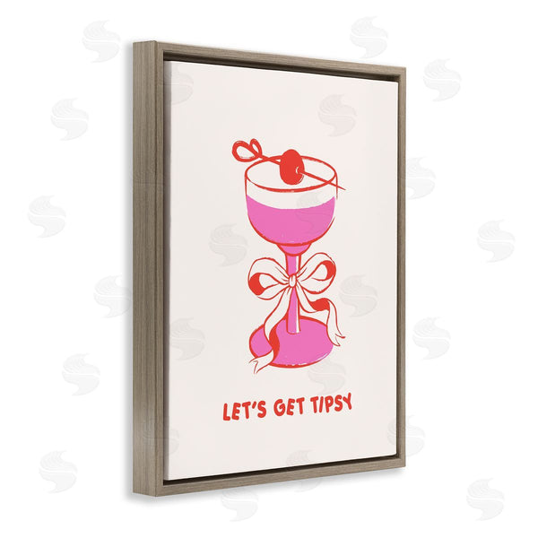 Stupell Industries House Of Lulu | Let's Get Tipsy With Glass