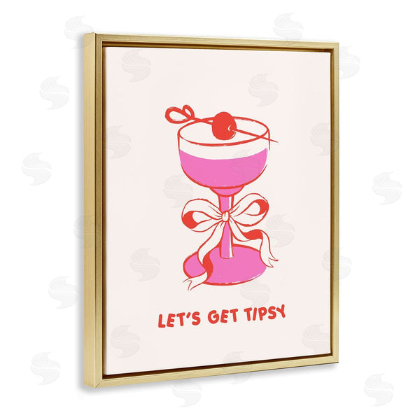 Stupell Industries House Of Lulu | Let's Get Tipsy With Glass