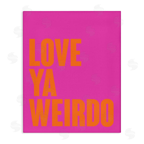 stupell industries House of Lulu | Love Ya Weirdo Phrase