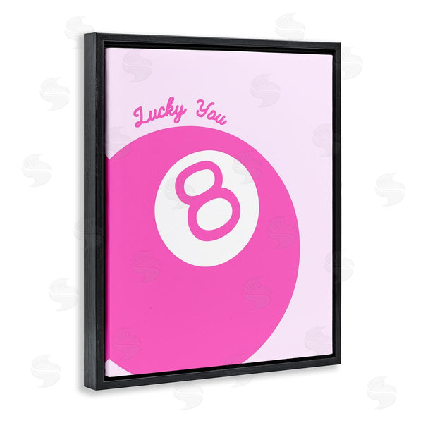 Stupell Industries House Of Lulu | Lucky You Eight Ball Wall Art