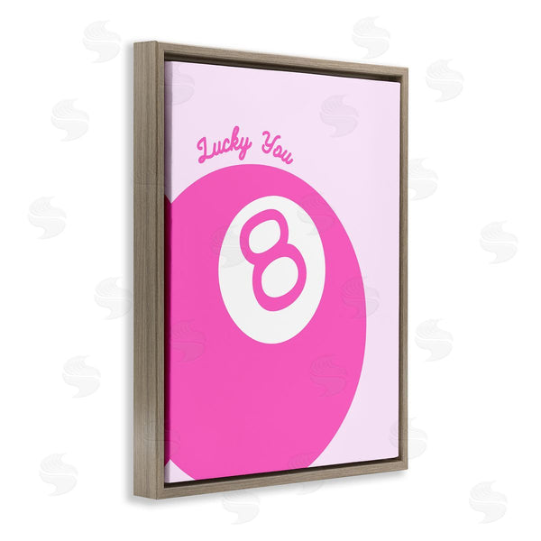 Stupell Industries House Of Lulu | Lucky You Eight Ball Wall Art