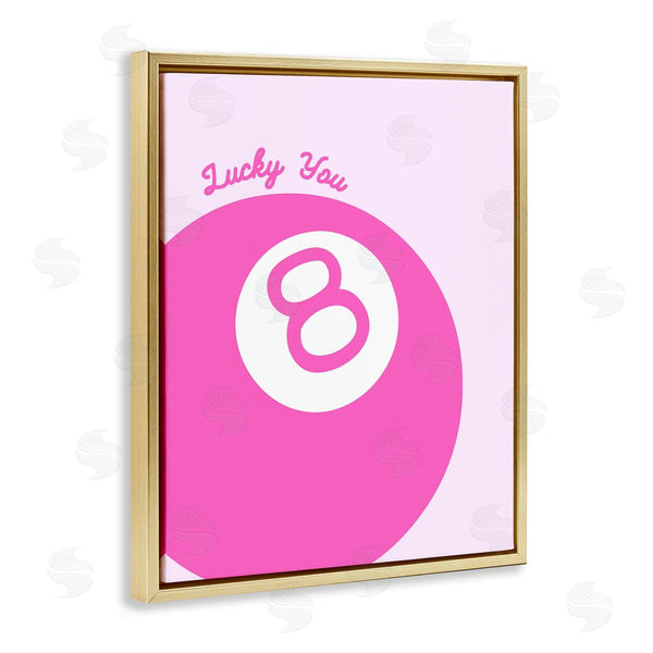 Stupell Industries House Of Lulu | Lucky You Eight Ball Wall Art