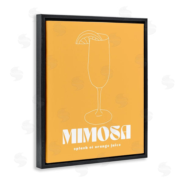 Stupell Industries House Of Lulu | Mimosa Splash Of OJ Wall Art