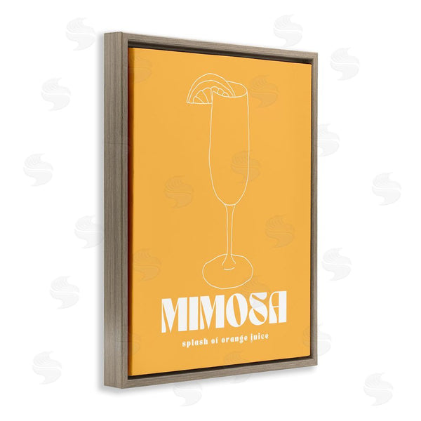 Stupell Industries House Of Lulu | Mimosa Splash Of OJ Wall Art