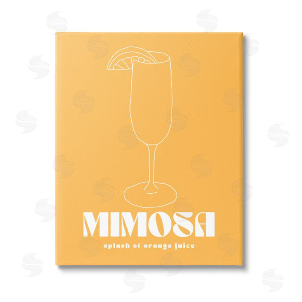stupell industries House of Lulu | Mimosa Splash of OJ Wall Art