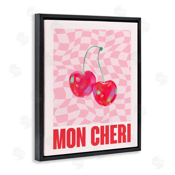 Stupell Industries House Of Lulu | Mon Cheri On Checkered Wall Art